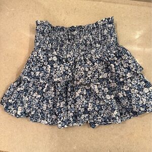 GAP Blue Floral Kids Skirt